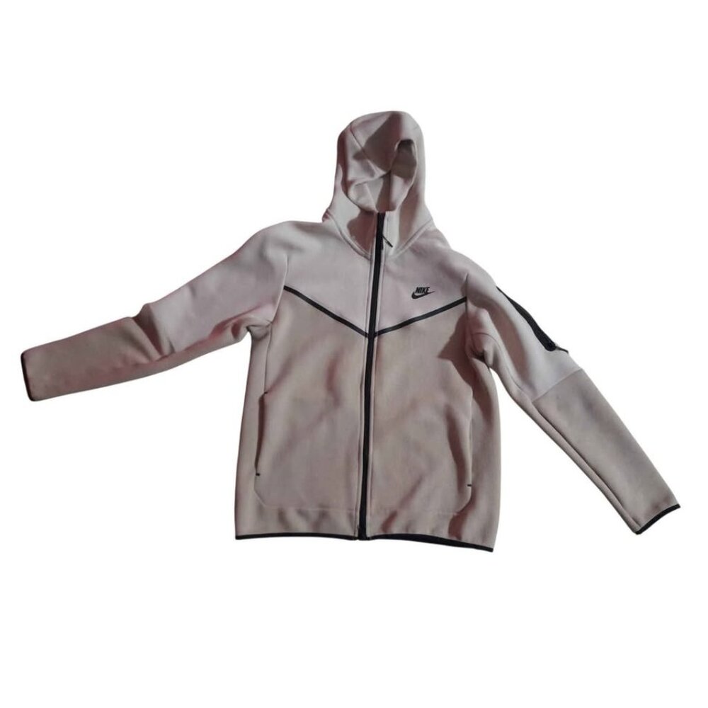Nike Tech Fleece Hoodie Beige in Medium